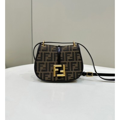 Fendi C'mon Small Bag in FF Jacquard Fabric TDBS25675