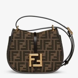 Fendi C'mon Small Bag in FF Jacquard Fabric TDBS25675