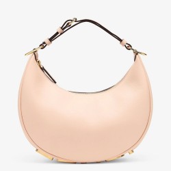 Fendi Fendigraphy Small Hobo Bag In Pink Leather TDBS25723