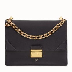 Fendi Kan U Bag In Black Calfskin TDBS25761