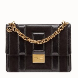 Fendi Kan U Bag In Black Leather and Suede TDBS25763