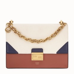 Fendi Kan U Bag In Canvas And Calfskin TDBS25765