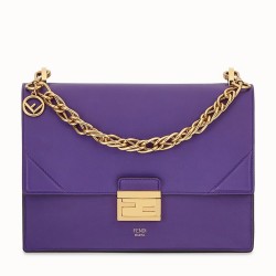 Fendi Kan U Bag In Purple Calfskin TDBS25768