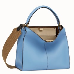 Fendi Pale Blue Peekaboo X Lite Regular Bag TDBS25807