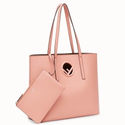 Fendi Pink Kan I F Logo Shopper Bag TDBS25877