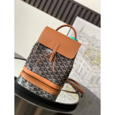 Goyard Alpin Mini Backpack Black & Tan