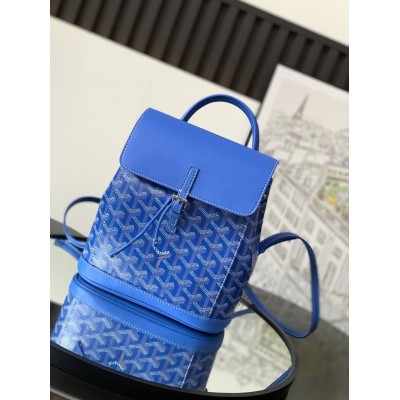 Goyard Alpin Mini Backpack Sky Blue