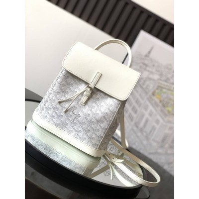 Goyard Alpin Mini Backpack White