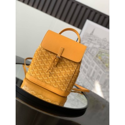 Goyard Alpin Mini Backpack Yellow