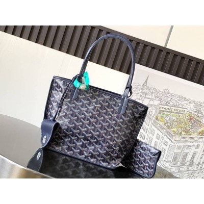 Goyard Anjou Mini Bag Navy Blue