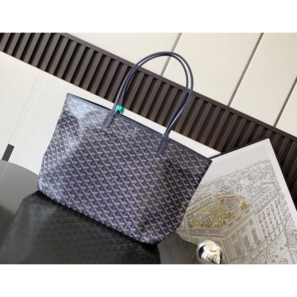 Goyard Artois MM Bag Navy Blue