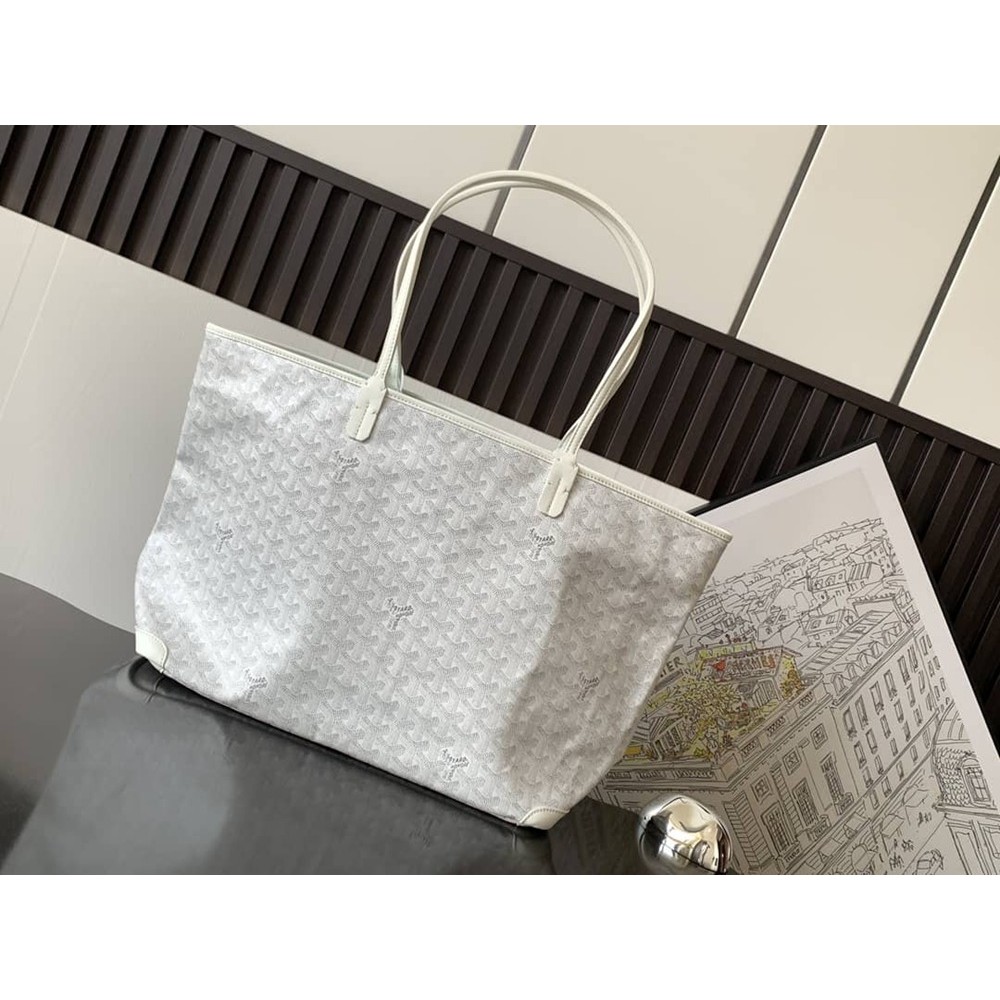 Goyard Artois MM Bag White