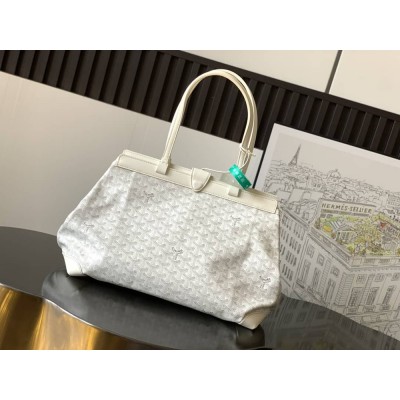 Goyard Bellechasse Biaude PM Bag White