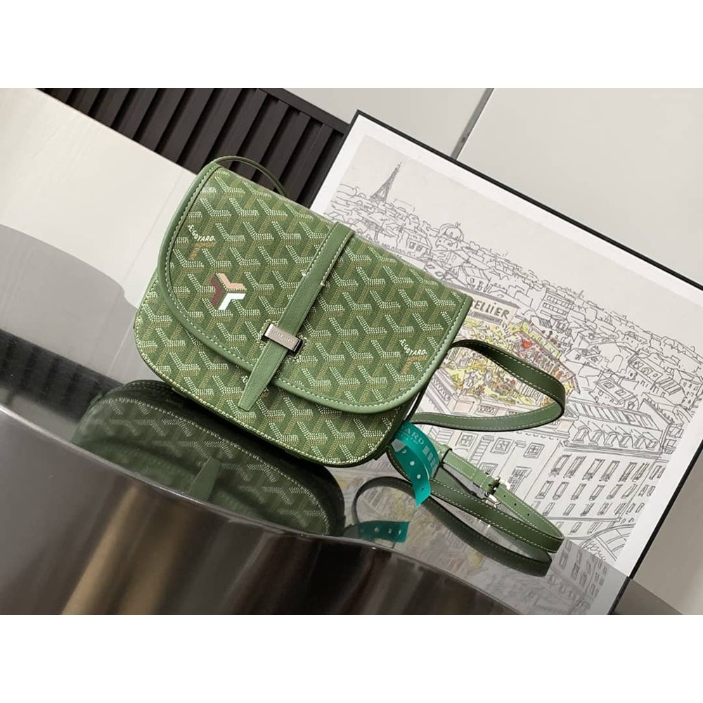 Goyard Belvedere PM Bag Limited Edition Forest Green