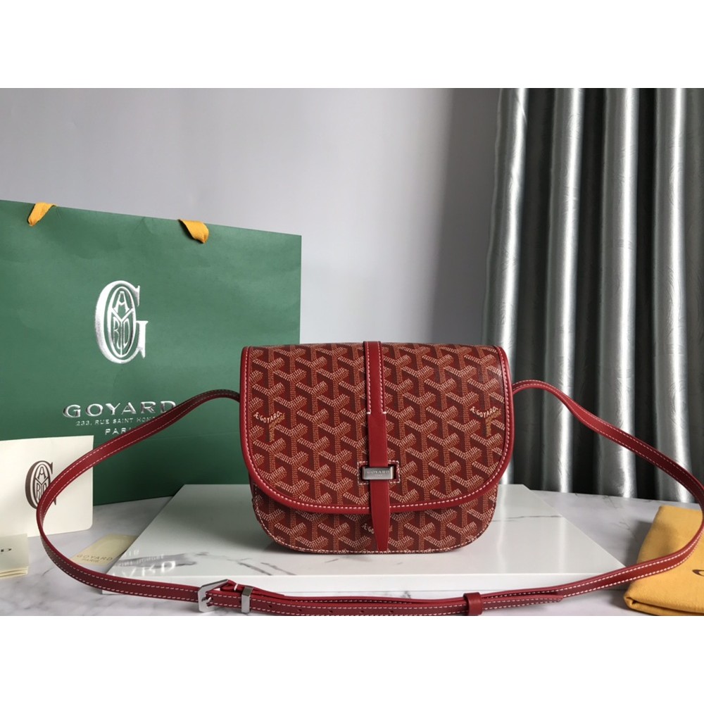 Goyard Belvedere PM Bag Red