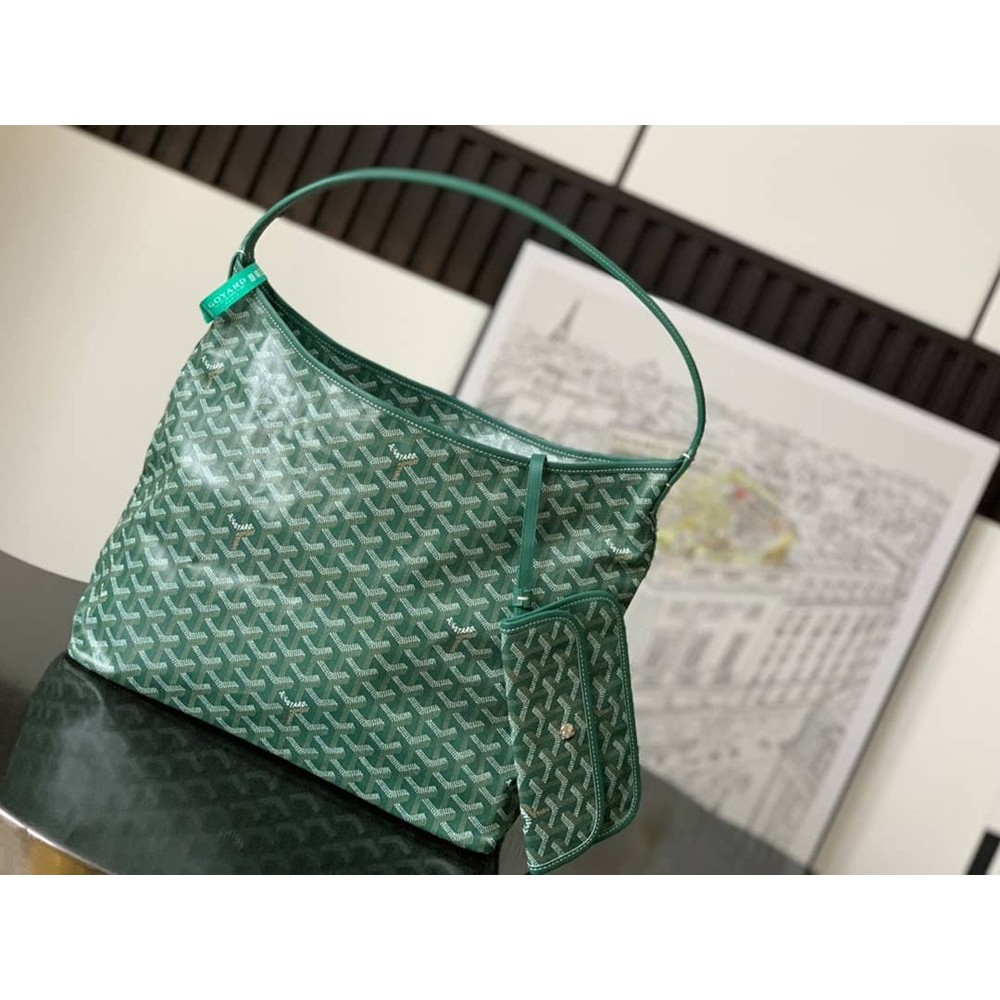 Goyard Boheme Hobo Bag Green