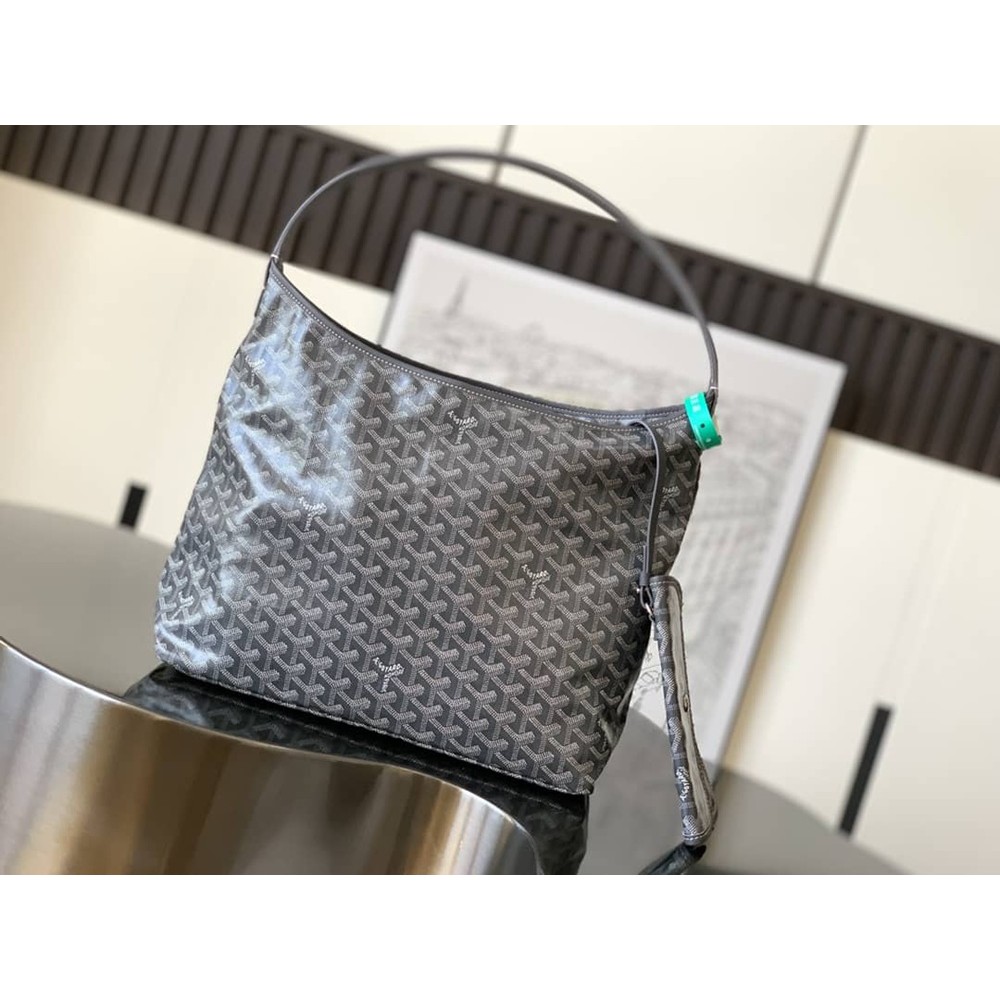 Goyard Boheme Hobo Bag Grey