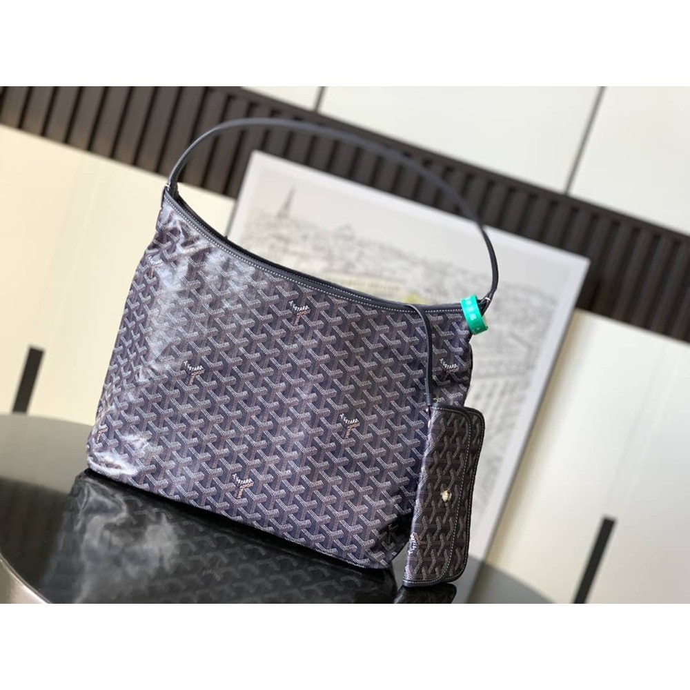 Goyard Boheme Hobo Bag Navy Blue