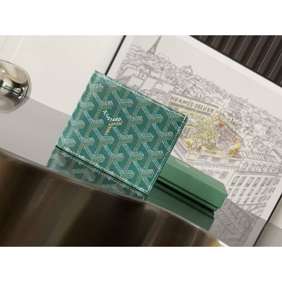 Goyard Card Wallet Green