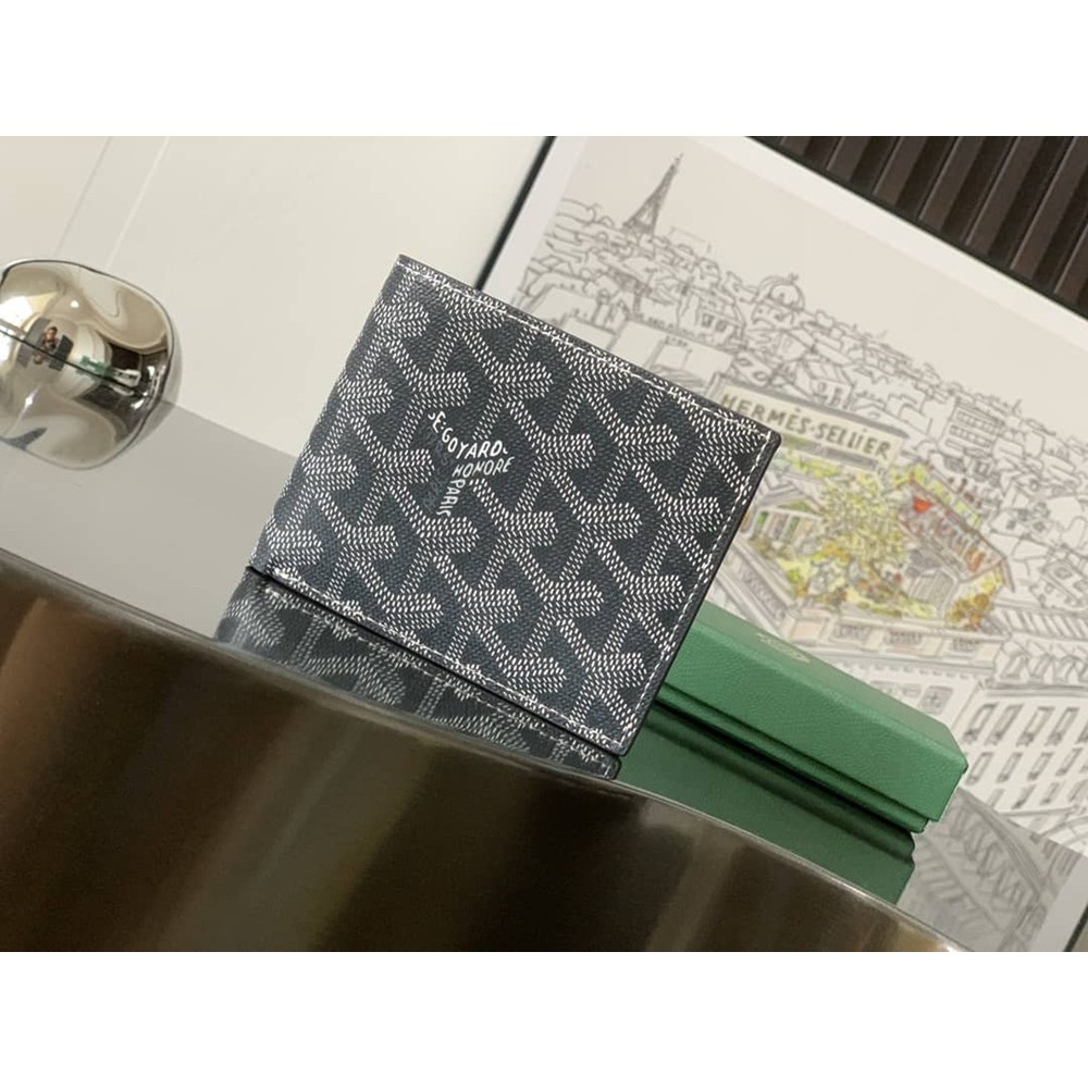 Goyard Card Wallet Grey