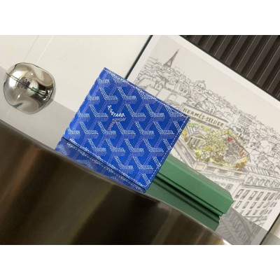 Goyard Card Wallet Sky Blue