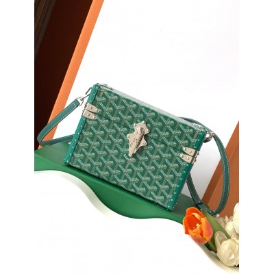 Goyard Cassette Trunk Bag Green