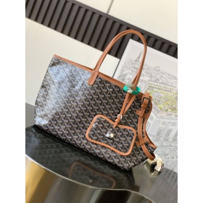 Goyard Chien Gris Bag Black & Tan