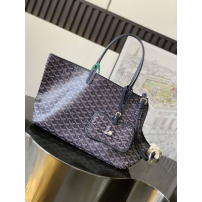 Goyard Chien Gris Bag Navy Blue