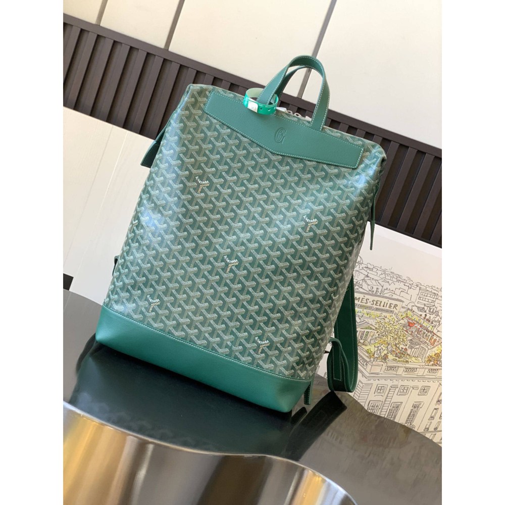 Goyard Cisalpin Backpack Green