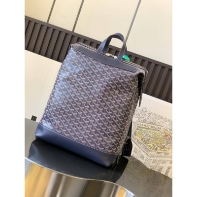 Goyard Cisalpin Backpack Navy Blue