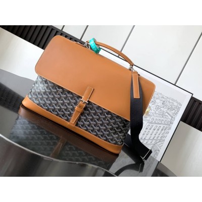 Goyard Citadin PM Messenger Bag Black & Tan