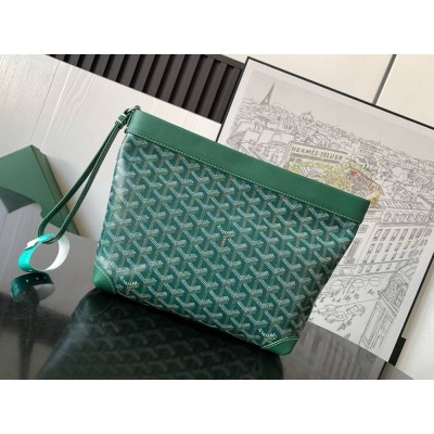 Goyard Conti Pouch Green