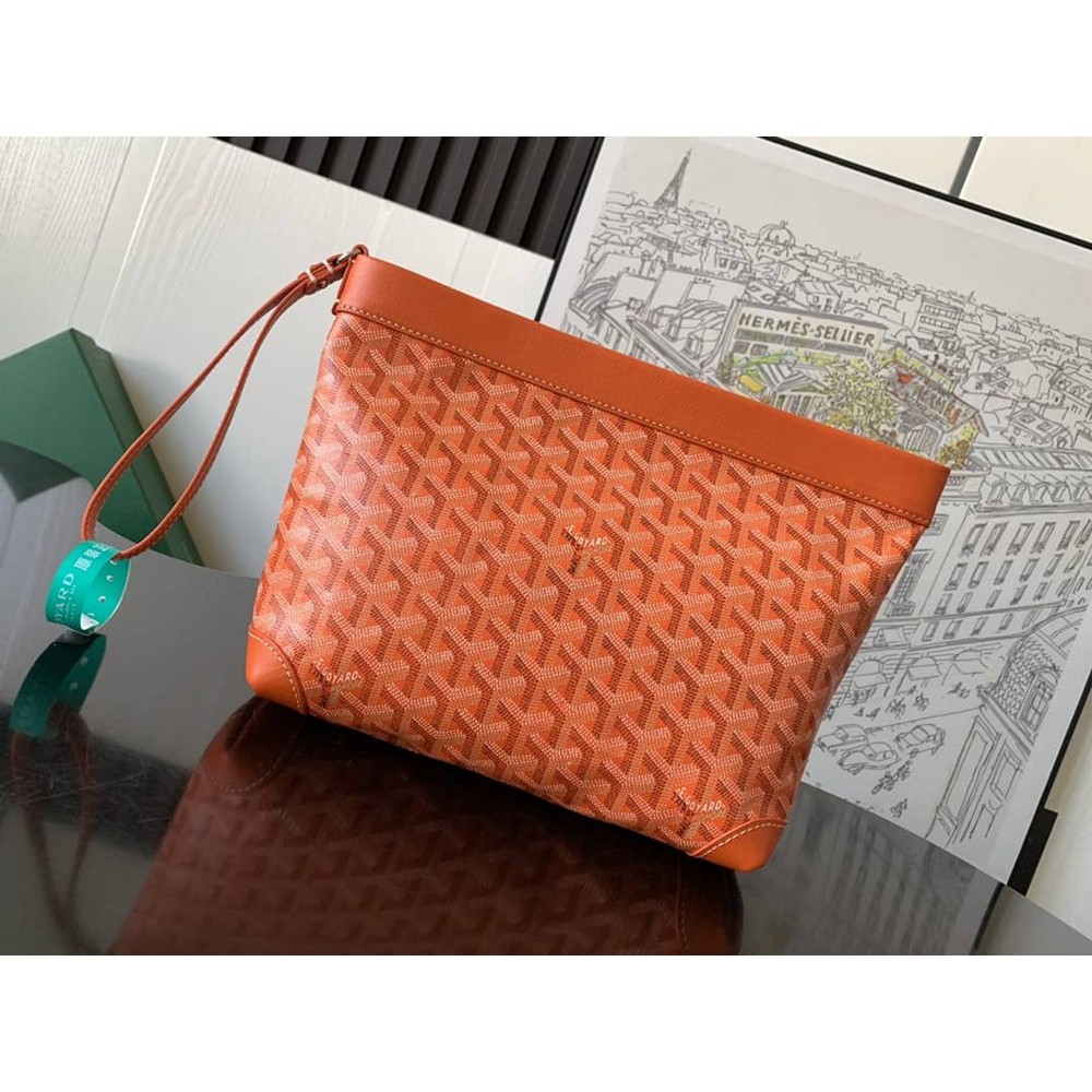 Goyard Conti Pouch Orange