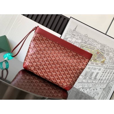 Goyard Conti Pouch Red