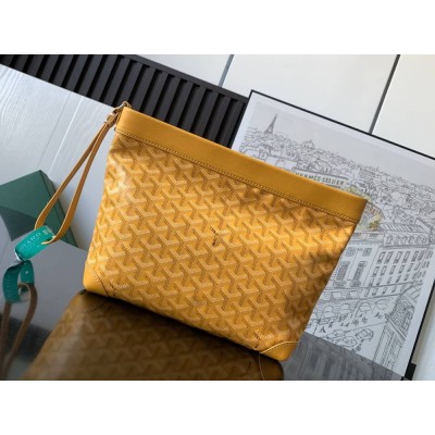 Goyard Conti Pouch Yellow