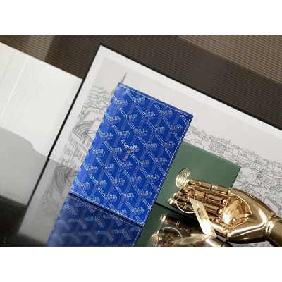 Goyard Grenelle Passport Cover Sky Blue