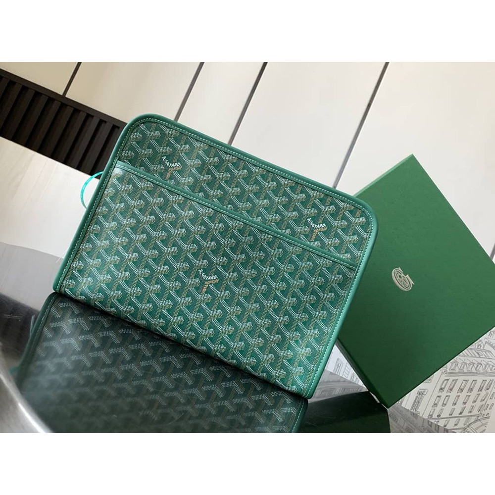 Goyard Jouvence GM Toiletry Bag Green