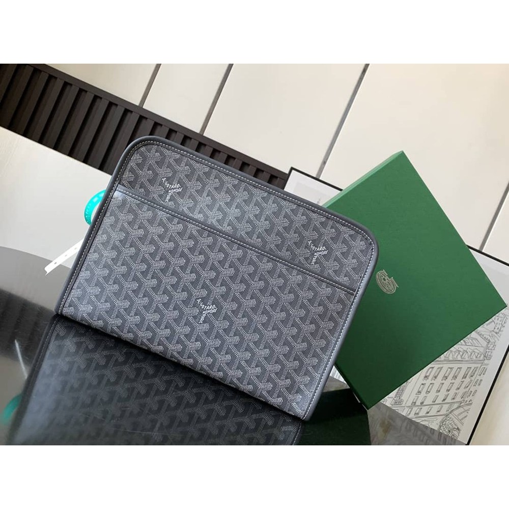 Goyard Jouvence GM Toiletry Bag Grey