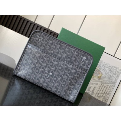 Goyard Jouvence MM Toiletry Bag Grey