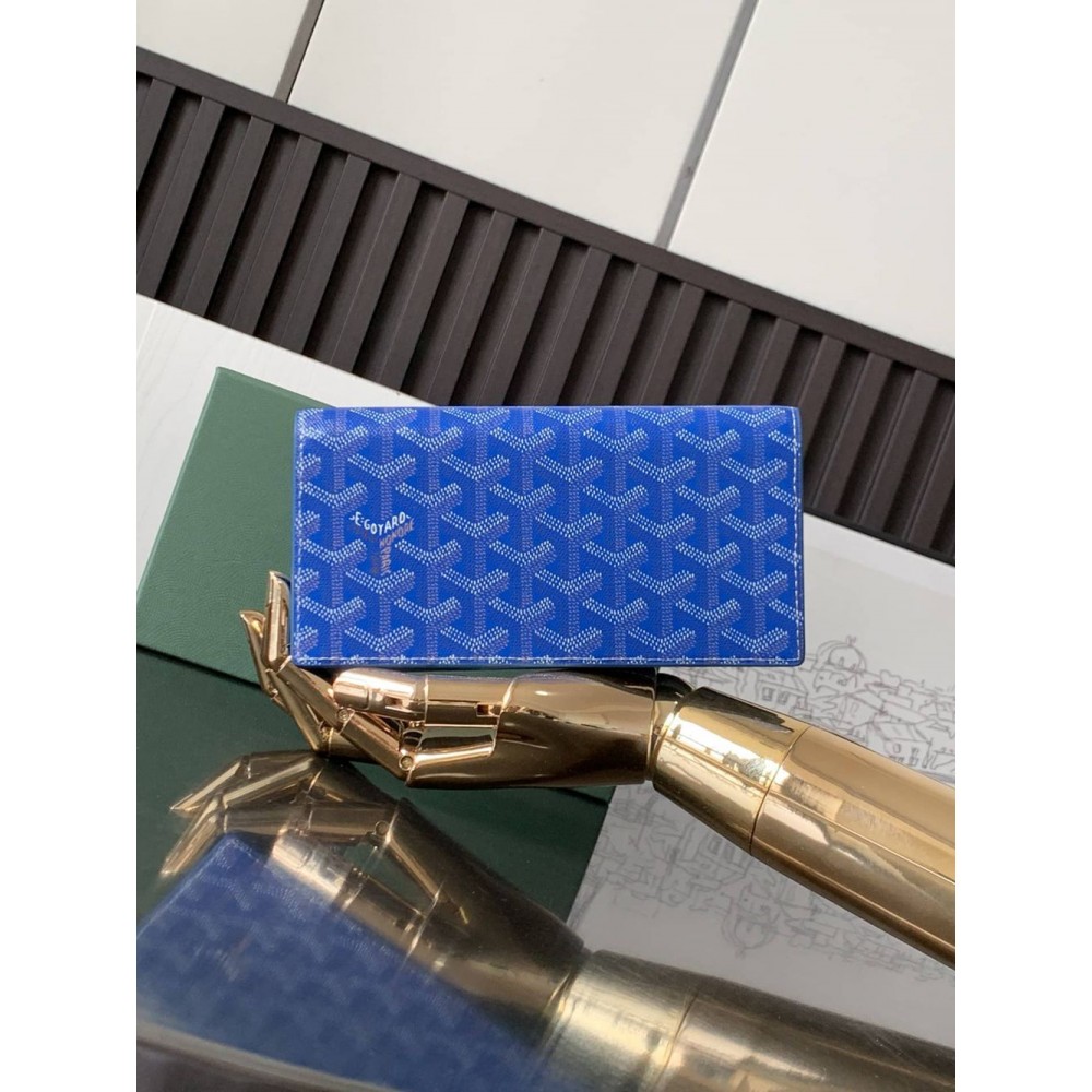 Goyard Long Wallet Sky Blue