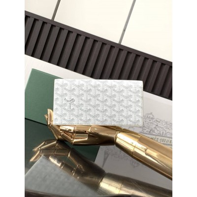 Goyard Long Wallet White