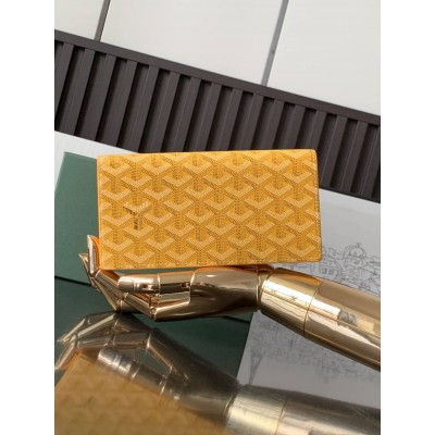 Goyard Long Wallet Yellow