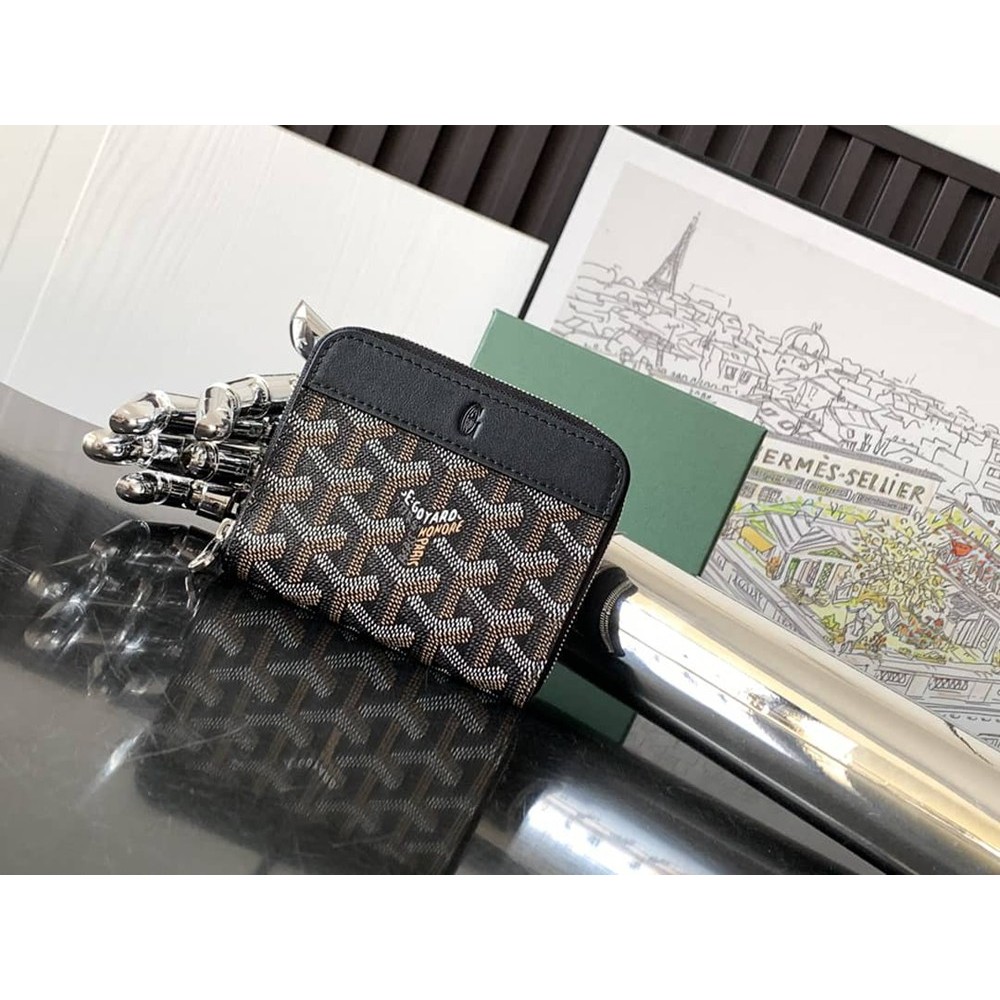 Goyard Matignon Mini Wallet Black