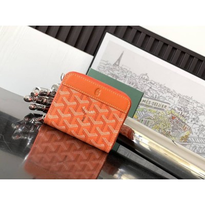 Goyard Matignon Mini Wallet Orange