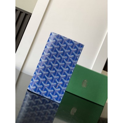 Goyard Multifunctional Travel Wallet Sky Blue