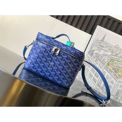 Goyard Muse Vanity Case Sky Blue