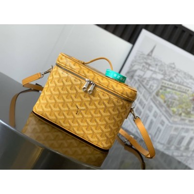 Goyard Muse Vanity Case Yellow