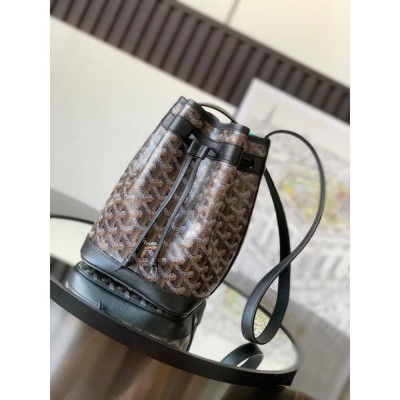 Goyard Petit Flot Bucket Bag Black