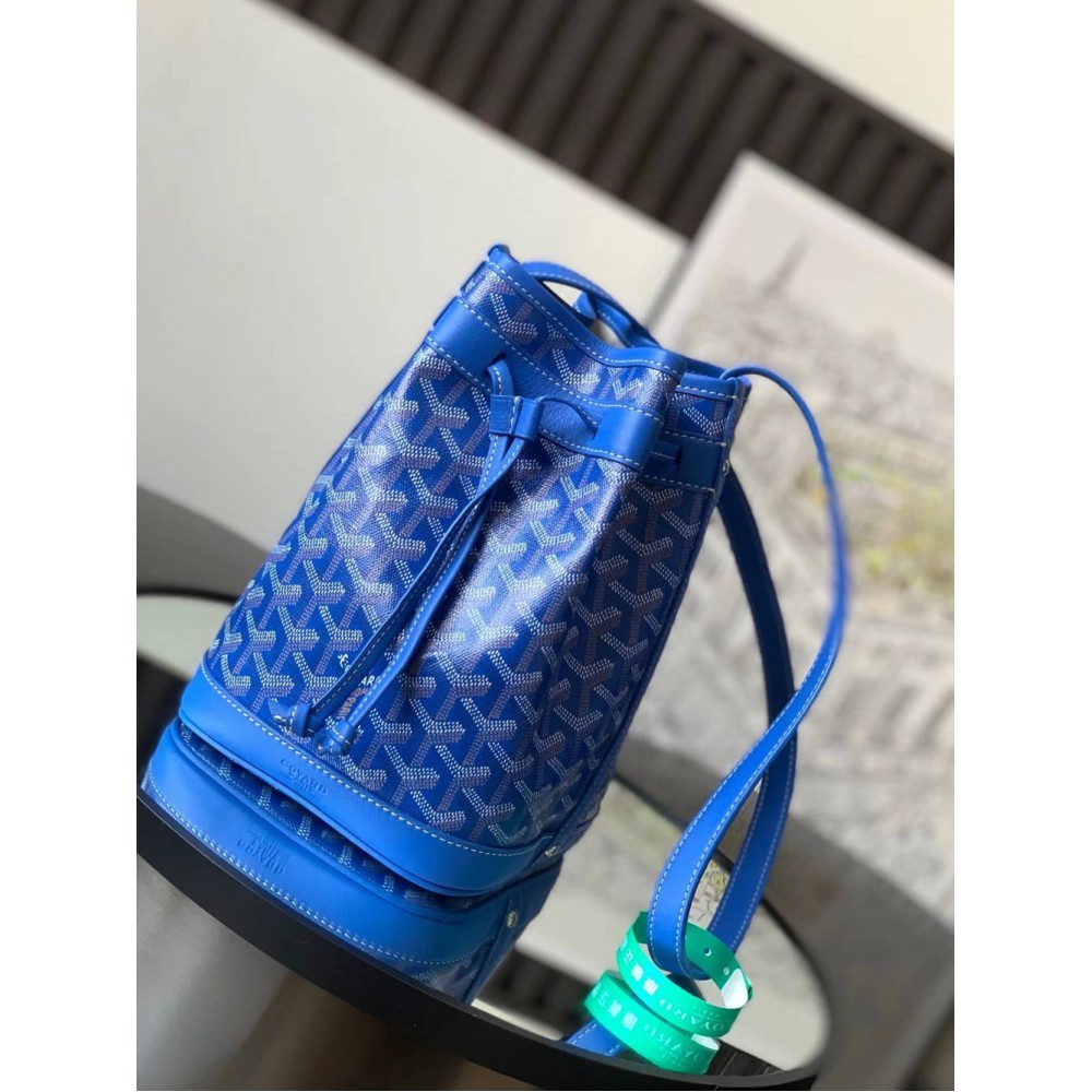 Goyard Petit Flot Bucket Bag Sky Blue