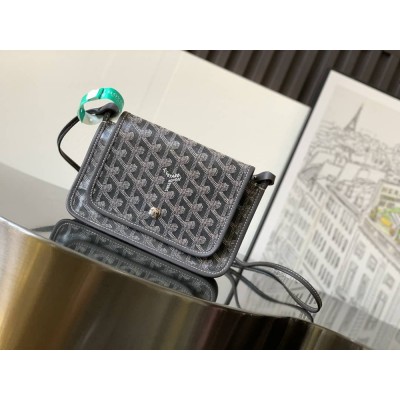 Goyard Plumet Pocket Wallet Grey